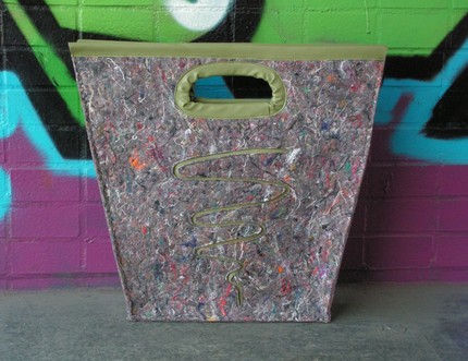 AbstractArtBag The trapeze bag and olive by AbstractArtBag