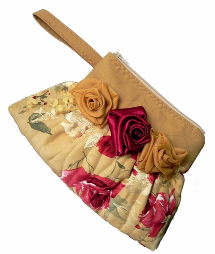 ViVictoria Pleated Wristlet Purse by ViVictoria