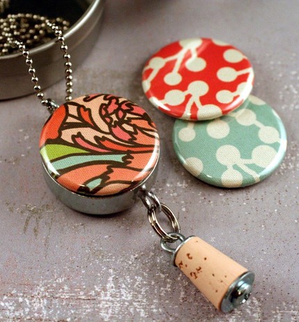 recycled jewelry cork