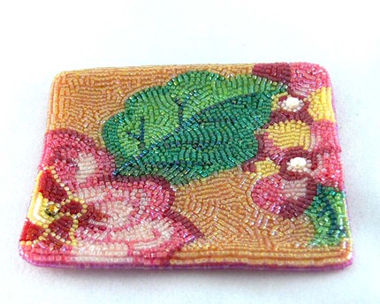 votive candle holder beaded votive candle holder