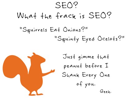 WryandGinger Geek Cards for the SEO Freak by Wry and Ginger