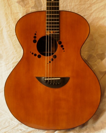 hand crafted guitar