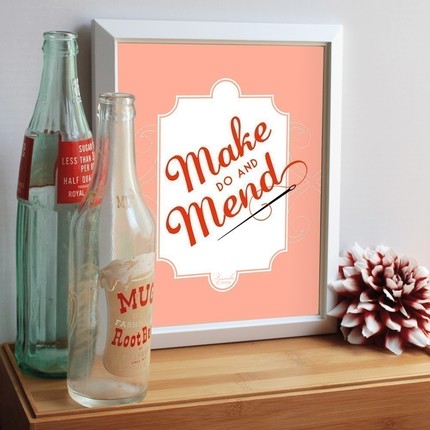 make and mend wall decor