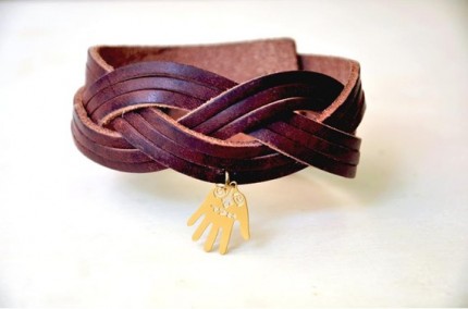 hand leather bracelet hand leather bracelet