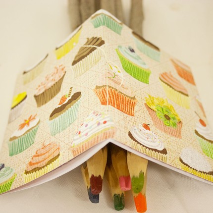 vintage cupcakes notebook vintage cupcakes notebook