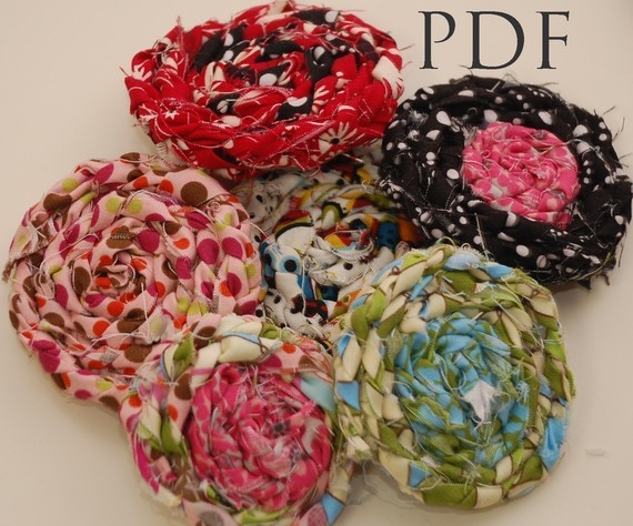 rosette flower tutorial