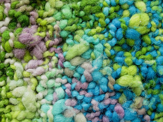 colorful hand painted yarn